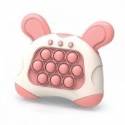 Pop-It brinquedo eletrônico anti-estresse rosa Fidget