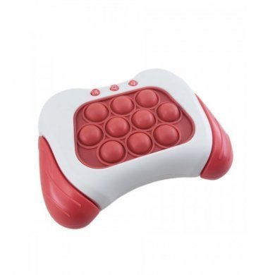 Pop-It brinquedo eletrônico anti-estresse vermelho