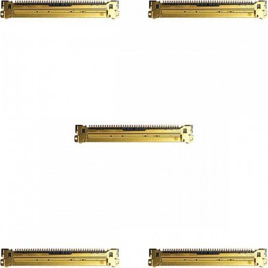 20455-040E-76 Kit 5x conector FPC EDP LVDS 40P 0.5mm Cabline-VSF