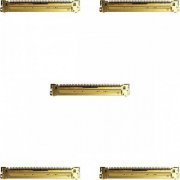Kit 5x conector FPC EDP LVDS 40P 0.5mm I-Pex Cabline-VSF conector femea soldado na placa mãe do notebook