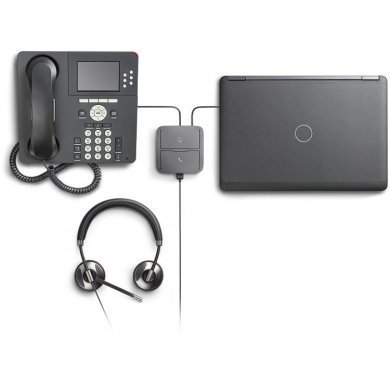 207414-03 Plantronics Comutador para headsets USB