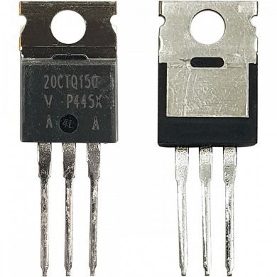 20CTQ150 5x Diodo Retificador Schottky 150V 2x 10A TO-220AB