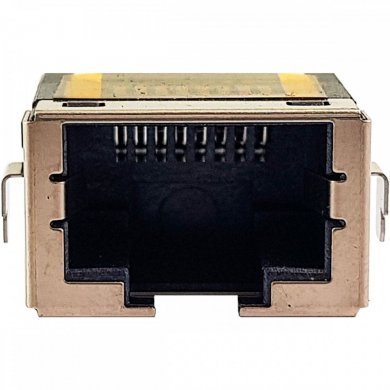 5x Jack RJ45 femea 8P solda SMD em PCB