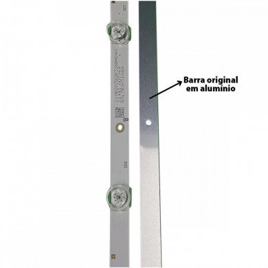 Barra LED original aluminio TV Philips 43 (Kit 3x)