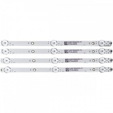 210BZ09D0B338BL05K 4x Barra LED original aluminio TV Philips e AOC 50