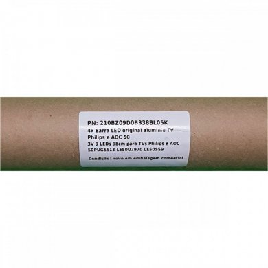 210BZ09D0B338BL05K 4x Barra LED original aluminio TV Philips e AOC 50