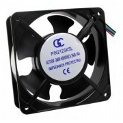 Cooler Bivolt 110-240V 0.24-0.14A 120x120x38mm 2700RPM (sem grade/filtro, somente o cooler)