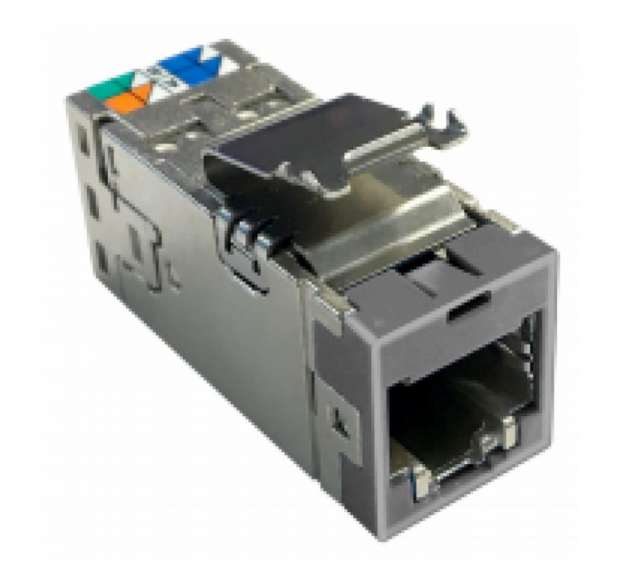 RJ-45 Cat-5eプラグ(パンド) MPS588-C (1箱100個入り) RJ45プラグ シールド(STP)用 CAT5E PANDUIT 400個 PCケーブル・コネクタ