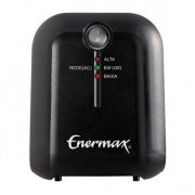 Estabilizador Enermax EXS II Power 600VA Bivolt 115/220V, 4 tomadas tripolares