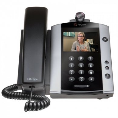 2200-44500-025 Telefone Polycom IP VVX 500 PoE