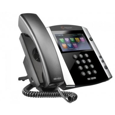 Telefone Polycom IP VVX 500 PoE