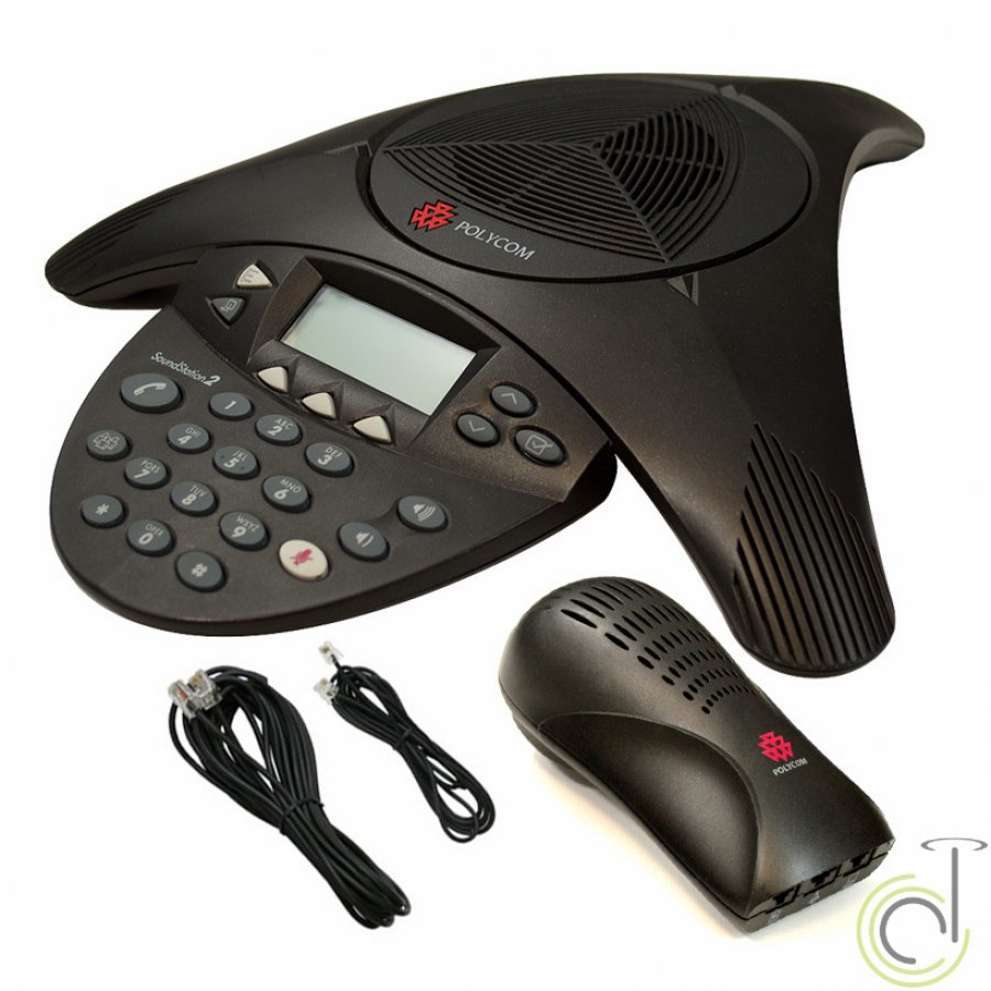 その他 POLYCOM SoundStation2 Telefone para AudioConferência - Polycom SoundStation 2 Em