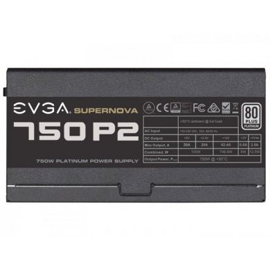 220-P2-0750-X0 Fonte EVGA 750W Platinum 80 Plus