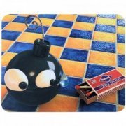 Exbom Mouse Pad 2218A 22x18cm Bomba 