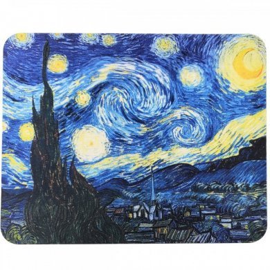 2218A-ESTRELADA Exbom mousepad 2218A 22x18cm noite estrelada