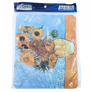2218A-GIRASSOIS  Exbom Mouse Pad 2218A 22x18cm Girassóis