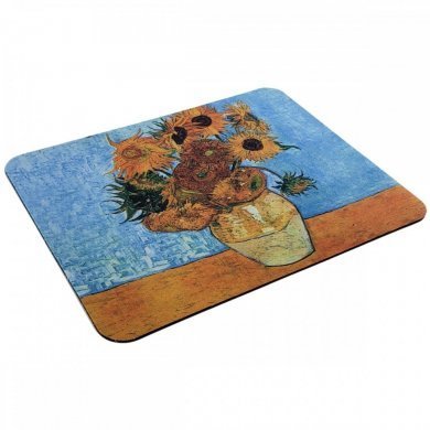 2218A-GIRASSOIS  Exbom Mouse Pad 2218A 22x18cm Girassóis