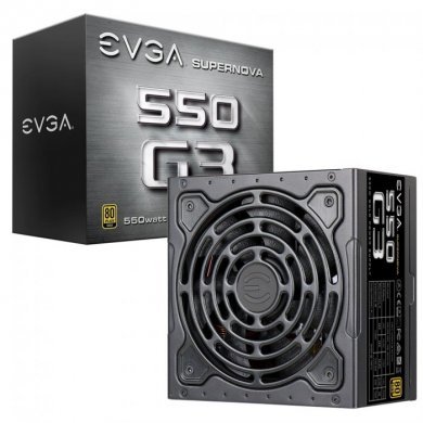 2220-G3-0550-Y EVGA Fonte 550W G3 80 Plus Gold Modular