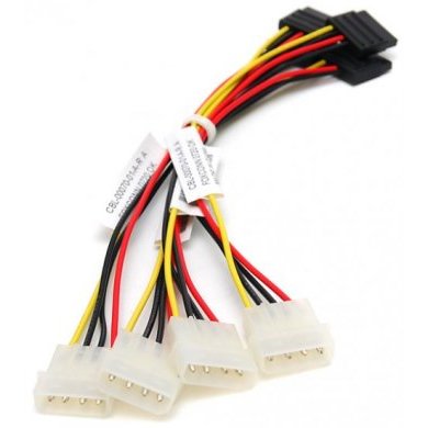 Cabo Adaptec SAS SFF-8087 p/ 4x SFF-8482