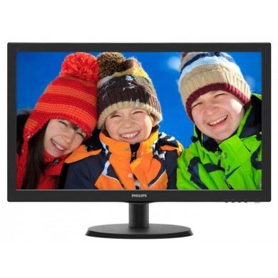 223V5LHSB2 Monitor Philips Led  21,5 Polegadas