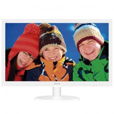 223V5LHSW2 Philips Monitor 21.5 Polegadas LED BRANCO