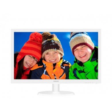 223V5LHSW Monitor LED Philips Branco 21.5Polegadas