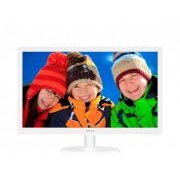 Monitor LED Philips Branco 21.5Polegadas VESA, HDMI e VGA