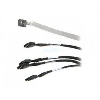 2247100-R Cabo SAS Adaptec SFF-8087 para 4x SATA