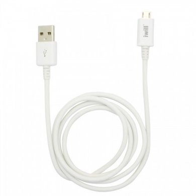 229 iWill Cabo USB para Micro USB 1 metro Branco