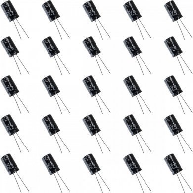 22UF-400V-105-LSECON kit 25x capacitor eletrolitico 22uf 400V 12x21mm
