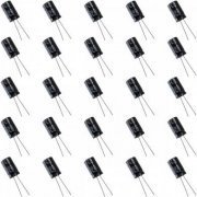 kit 25x capacitor eletrolitico 22uf 400V 12x21mm 105ºC 20% o ...