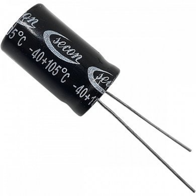 kit 25x capacitor eletrolitico 22uf 400V 12x21mm
