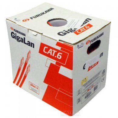 23400044 Furukawa CABO DADOS GIGALAN U/UTP 23AWG CAT 6 CM VM