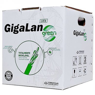 23400196 Furukawa Cabo Gigalan CAT6 LSZH U/UTP Azul 305m