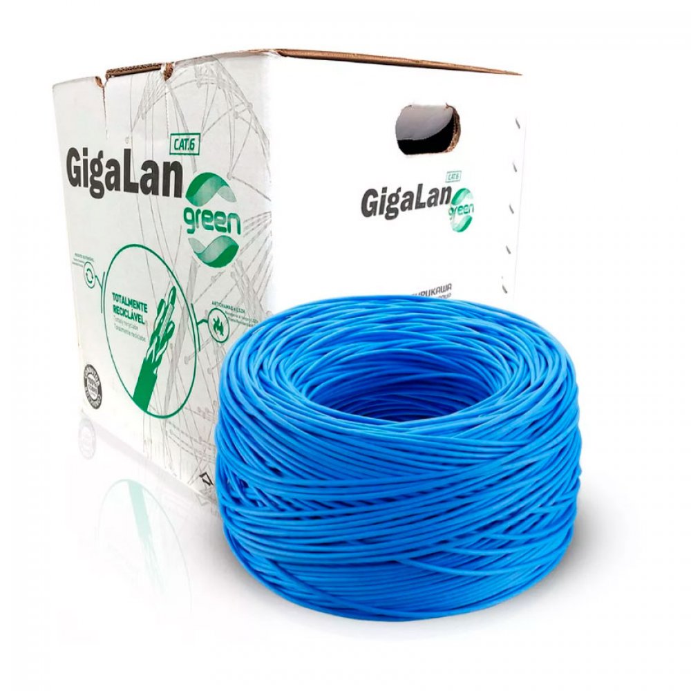 23400196 Furukawa Cabo Gigalan CAT6 LSZH U/UTP Azul 305m