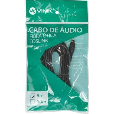 23542 Vinik CABO ÓPTICO DE ÁUDIO TOSLINK 5 Metros