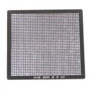 Stencil Universal BGA 0.50mm Heat Direct Gun - Dimensions: 3.5 x 3.5 x 0.1 cm