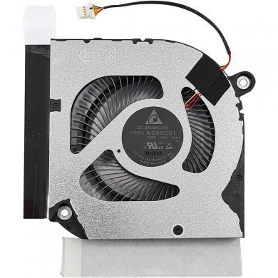 23.QB9N2.001 Fan NS85C51 5V 0.5A para CPU Acer Nitro e Predator Helios