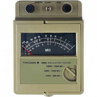 Megohmetro Analógico Yokogawa 500v a 1000m Ohms