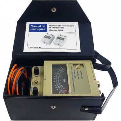 2404-22 Megohmetro Analógico Yokogawa 500v a 1000m Ohms