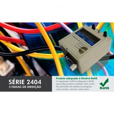 Megohmetro Analógico Yokogawa 500v a 1000m Ohms