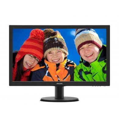 243V5QHABA Philips Monitor LED 23.6 Polegadas Widescreen