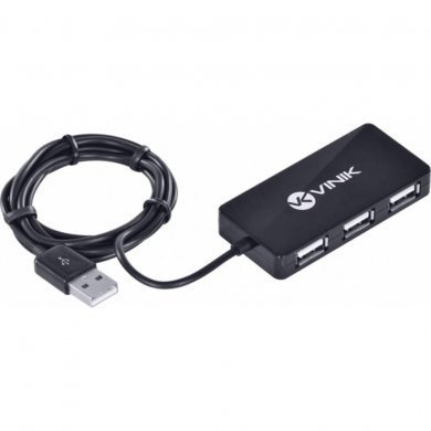 24414 Vinik hub 4 portas USB 2.0 com cabo 1.2 metros