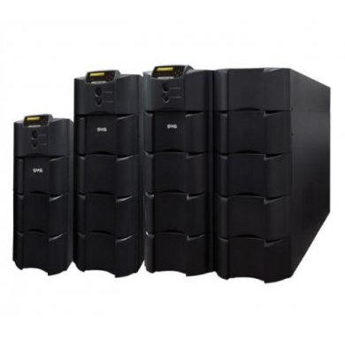 24528 SMS Nobreak Sinus Double II Black 10KVA