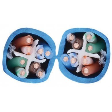 248PL6SIAMBLU Liberty Cabo UTP Cat 6 Azul Bobina 1km