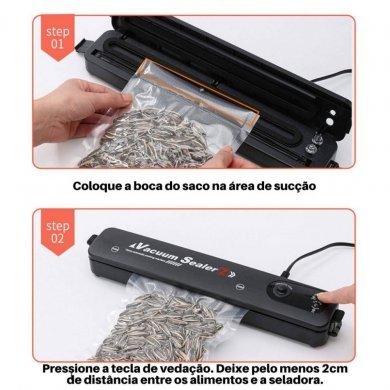 Seladora a vácuo portatil doméstica 110V