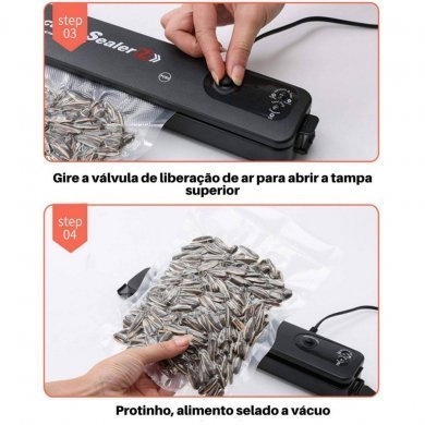 Seladora a vácuo portatil doméstica 110V