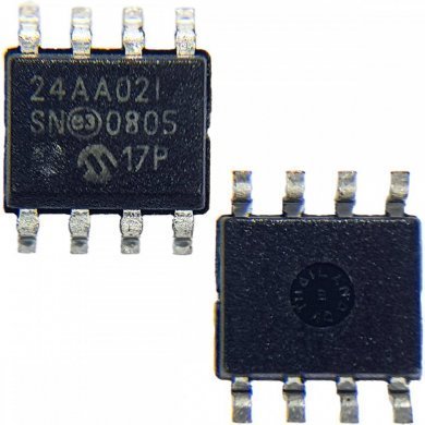 24AA02-I/SN CI 24AA02I memoria EEPROM SOIC8 SMD