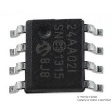 24AA02I/SN-ND SERIAL EEPROM 2KBIT 400KHZ SOIC-8