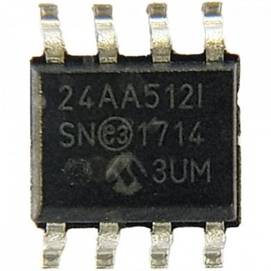 24AA512-I/SN CI 24AA512I memoria EEPROM SOIC8 SMD (Kit 5x und)